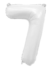 Load image into Gallery viewer, 55484 Ellie's White Number "7"