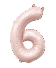 Load image into Gallery viewer, 55473 Ellie's Barely Blush Number "6" 32in