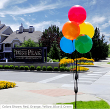 Load image into Gallery viewer, BalloonBobber® 5-Balloon Cluster Pole Kit with Ground Mount