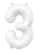 Load image into Gallery viewer, 55480 Ellie's White Number "3"