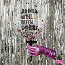 Load image into Gallery viewer, Hot Girl Summer / Bachelorette Variety Pack - Clear with Assorted Confetti