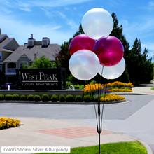 Load image into Gallery viewer, Reusable 5-Balloon Cluster Pole Kit