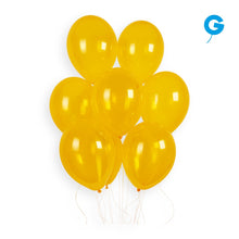 Load image into Gallery viewer, 114003 Gemar Crystal Yellow 11-12" Round (50ct)
