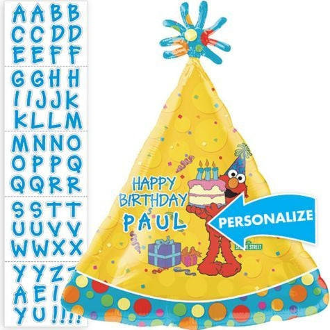 12513 Personalize It! Elmo Birthday Dots