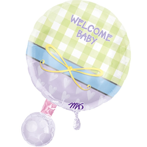 12576 Personalize It! Baby Rattle