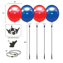Load image into Gallery viewer, BalloonBobber® Light Pole Kit - 4-Balloon
