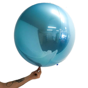 287627 Loon Balls® 61cm (24") Metallic Light Blue