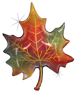 25144 Glitter Fall Leaf