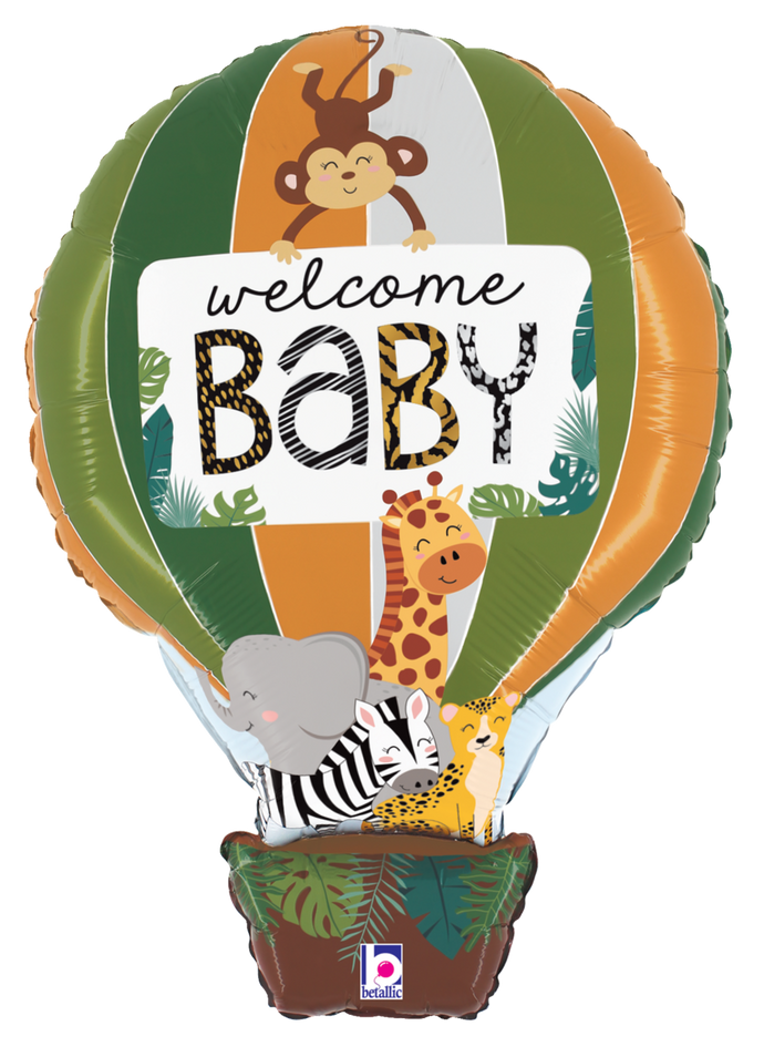 25224 Jungle Animals Welcome Baby