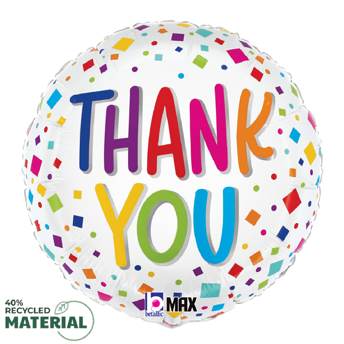 26461 Thank You Colorful Confetti