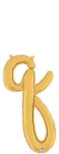 34717GP Script Letter "q" Gold