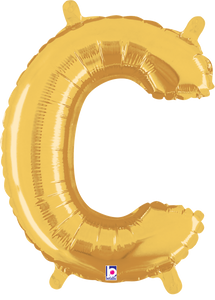 34903GP Letter C Gold 14in