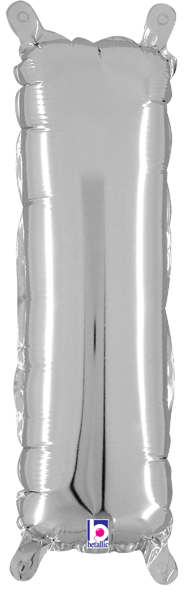 34909SP Letter I Silver 14in