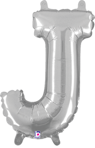 34910SP Letter J Silver 14in