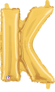 34911GP Letter K Gold 14in