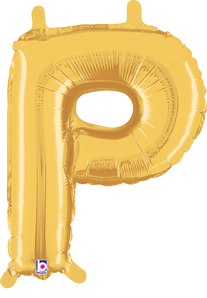 34916GP Letter P Gold 14in