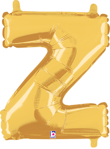 34927GP Letter Z Gold 14in