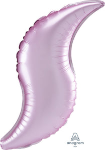 41861 Pastel Pink Satin Curve 36"