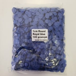 Round Tissue Paper Confetti - Royal Blue