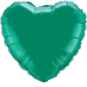 22841 4" Heart - Emerald Green