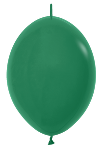 842448 Fashion Forest Green 12" Link-O-Loon Balloons (25ct)