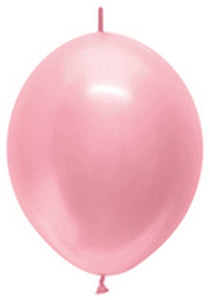 54062 Pearl Pink 12" Link-O-Loon Balloons