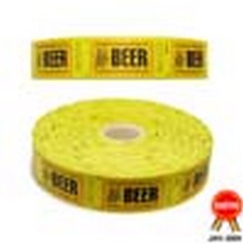 (1000) Roll Ticket - Beer