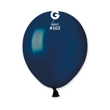 Load image into Gallery viewer, 020511 Gemar Navy 5" Round (100ct)
