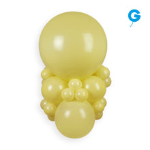 Load image into Gallery viewer, 114300 Gemar Macaron Baby Yellow 11-12" Round (50ct)
