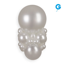 Load image into Gallery viewer, 112801 Gemar Metallic Pearl 11-12&quot; Round (50ct)
