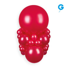 Load image into Gallery viewer, 153255 Gemar Metallic Red 19&quot; Round (25ct)
