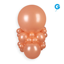 Load image into Gallery viewer, 156157 Gemar Metallic Peach 19&quot;  Round (25ct)
