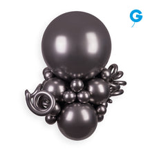 Load image into Gallery viewer, 129052 Gemar Shiny Space Grey 13&quot; Round (25ct)
