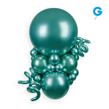 Load image into Gallery viewer, 342994 Gemar Shiny Green 31&quot; Round (1ct)
