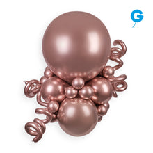 Load image into Gallery viewer, 129656 Gemar Shiny Rose Gold 13&quot; Round (25ct)
