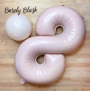 55473 Ellie's Barely Blush Number "6" 32in