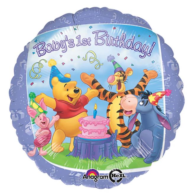 09724 Pooh 1st Birthday