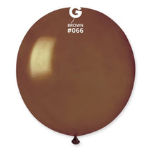 Load image into Gallery viewer, 156652 Gemar Metallic Brown 19&quot; Round (25ct)
