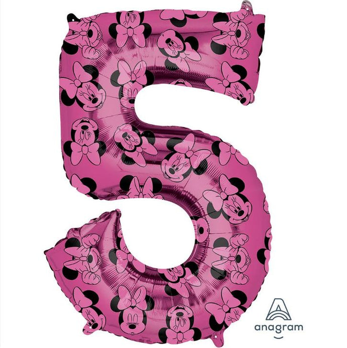 39888 Minnie Mouse Forever Number 5 (34in)