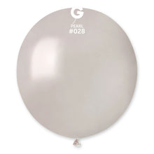 Load image into Gallery viewer, 152852 Gemar Metallic Pearl 19&quot; Round (25ct)
