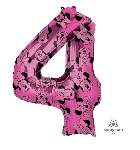 39886 Minnie Mouse Forever Number 4 (34in)
