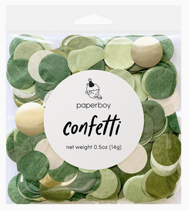 Confetti - Emerald & Gold