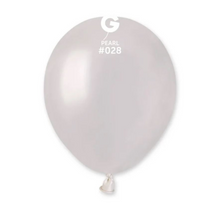 Load image into Gallery viewer, 052817 Gemar Metallic Pearl 5&quot; Round (100ct)
