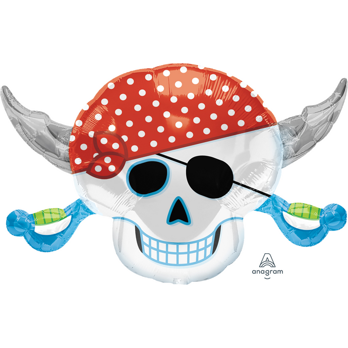 118222 Pirate Party Skull