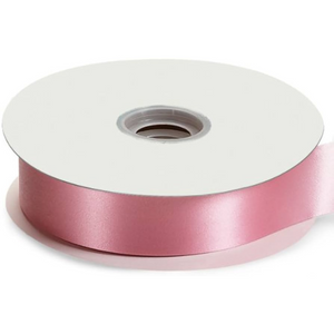 Flora Satin Ribbon - Pink 1 - 7/6 in