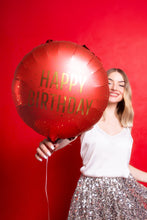 Load image into Gallery viewer, FB353-007C Happy Birthday - Red
