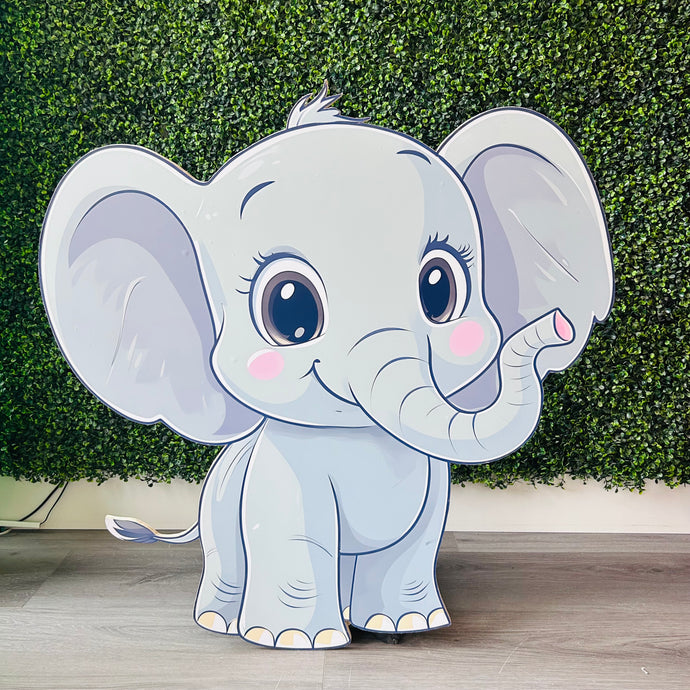 3ft Elephant Cutout Rental