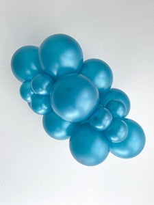 10057 Tuftex Metallic Teal 11" Round (100ct)