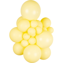 Load image into Gallery viewer, K67494 Kalisan Pastel Matte Macaron Yellow 12" Round (50ct)
