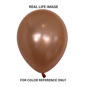 54099 Metallic Rose Gold 12" Link-O-Loon Balloons (50ct)